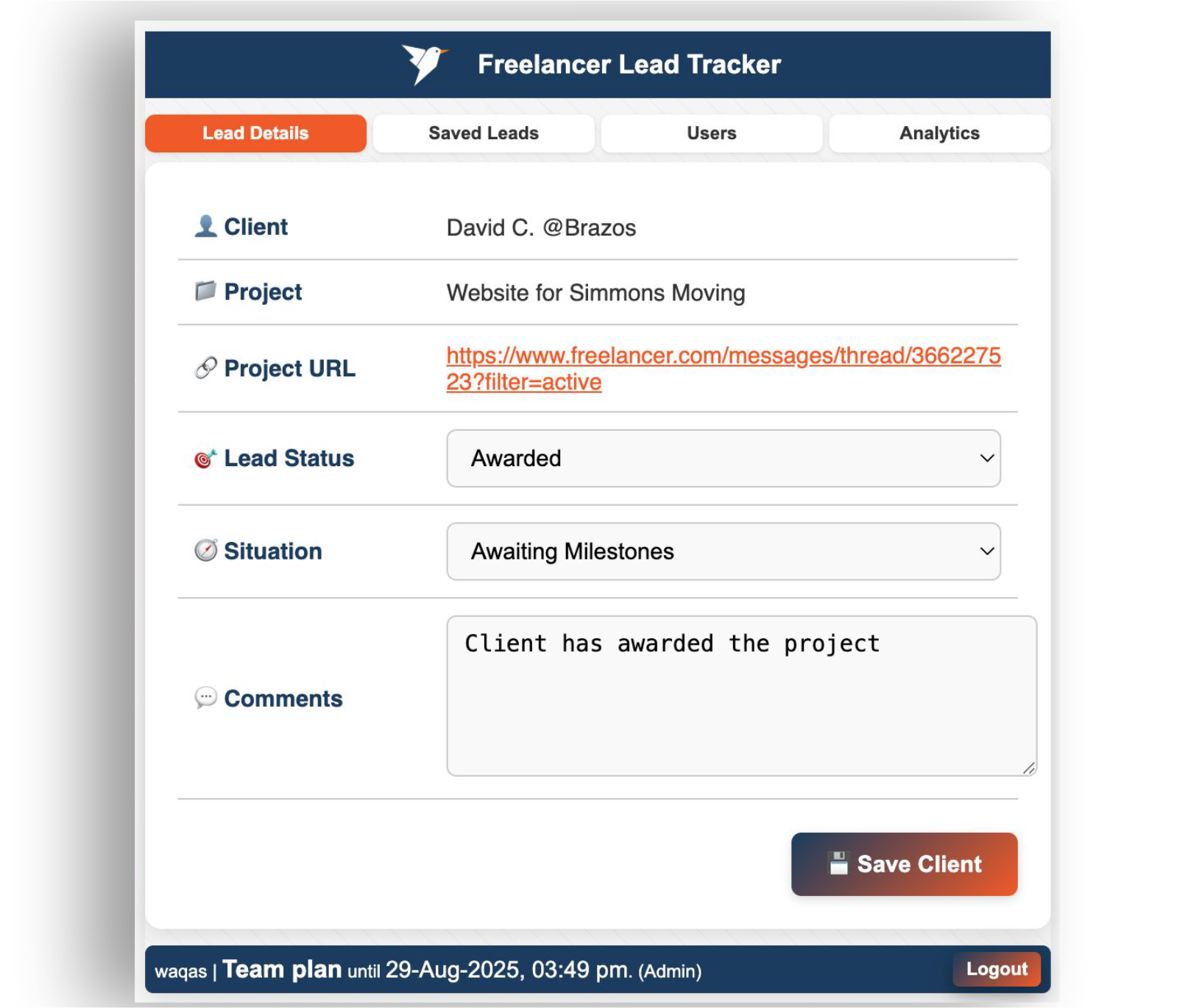 Extension Screenshot 2