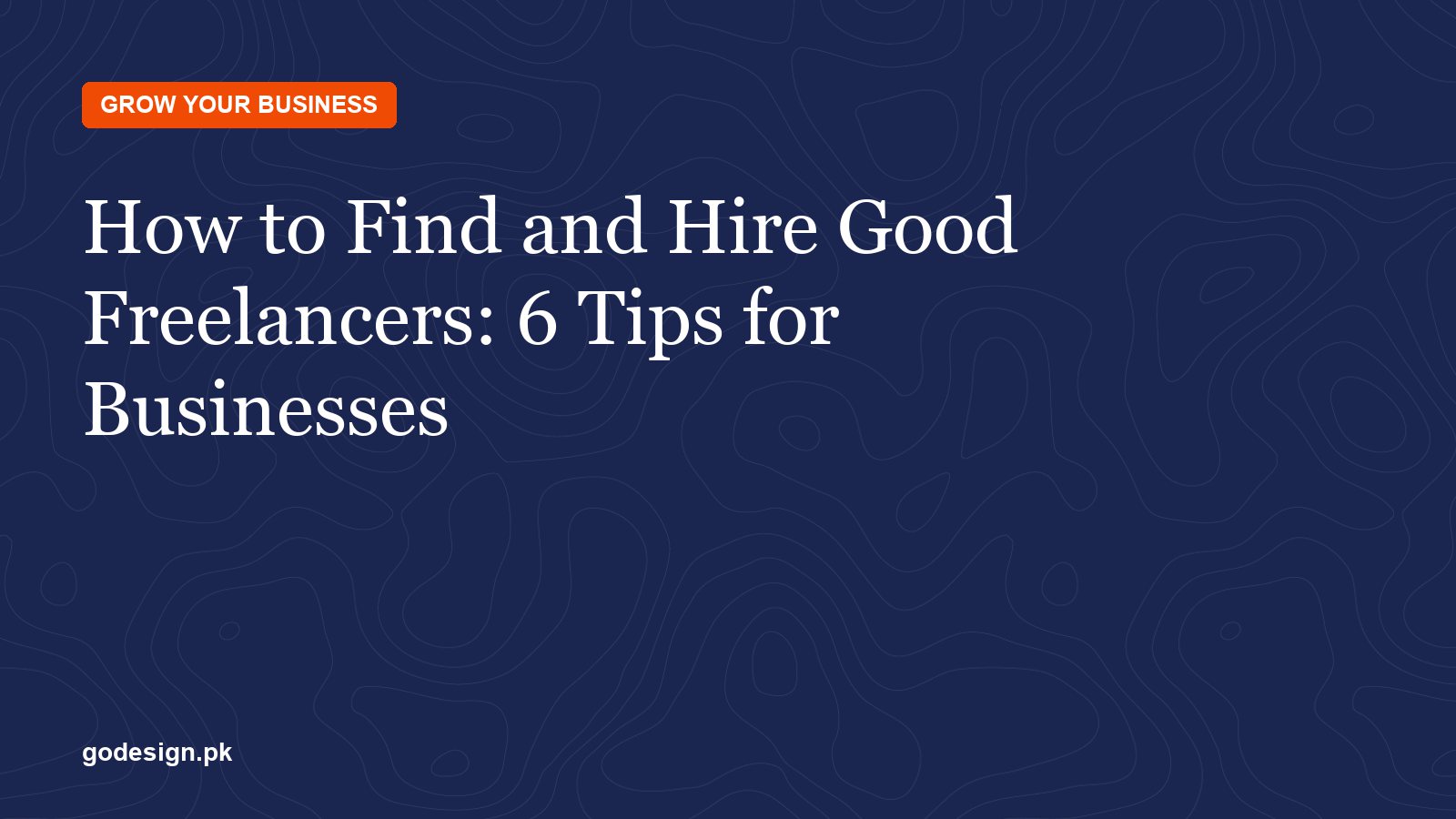 Finding and hiring freelancers