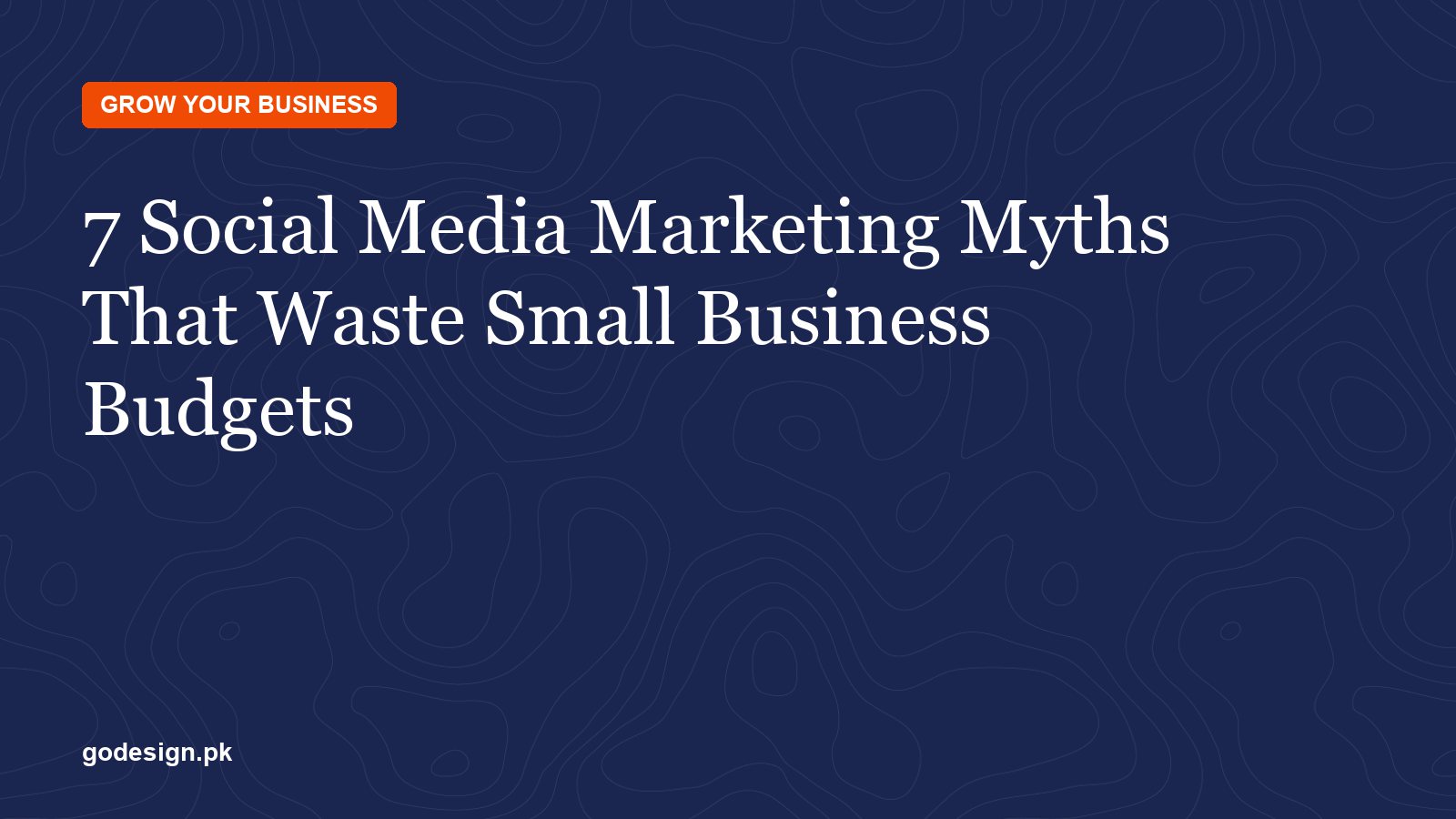 Social media marketing myths