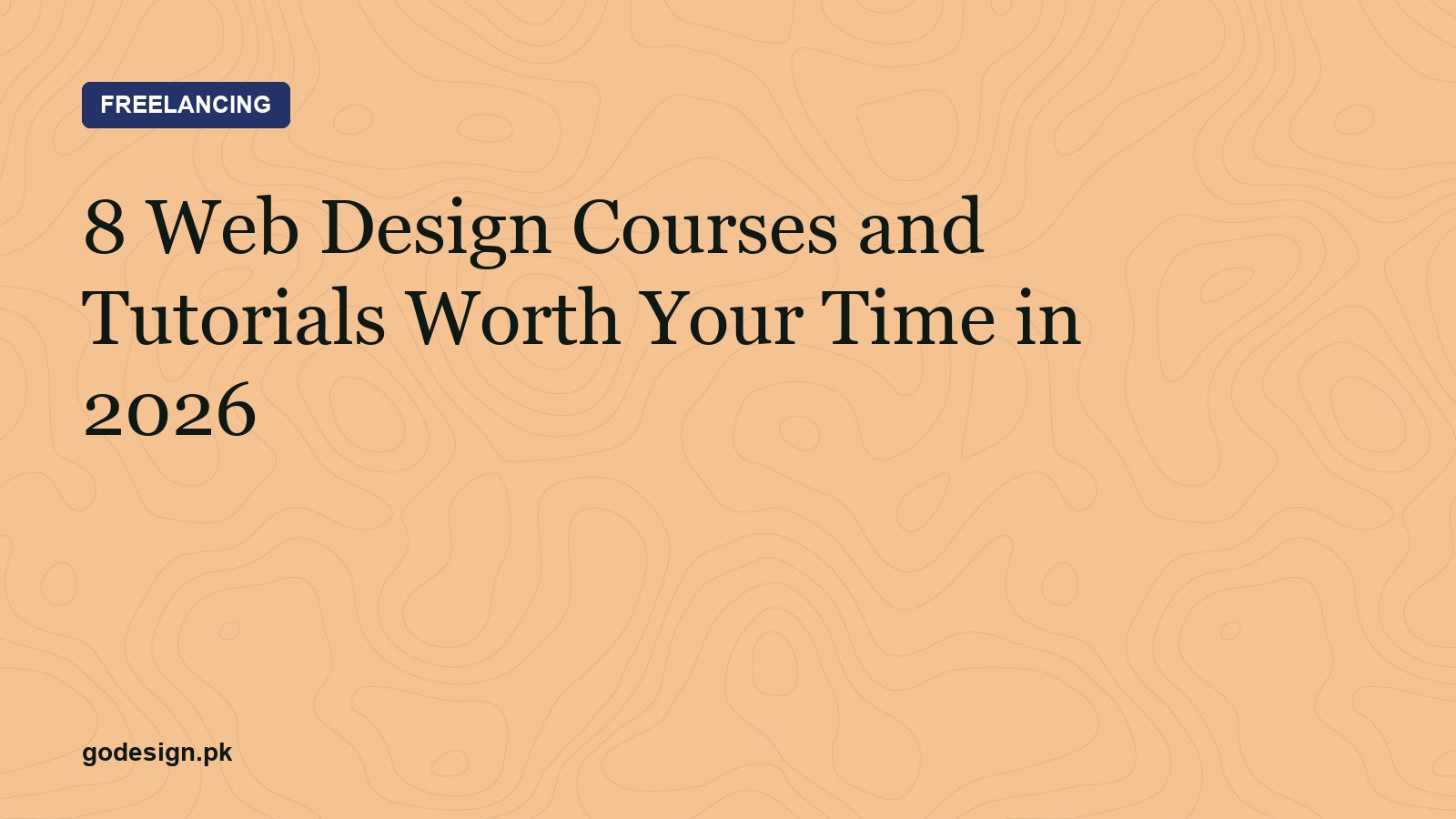 Web design courses and tutorials
