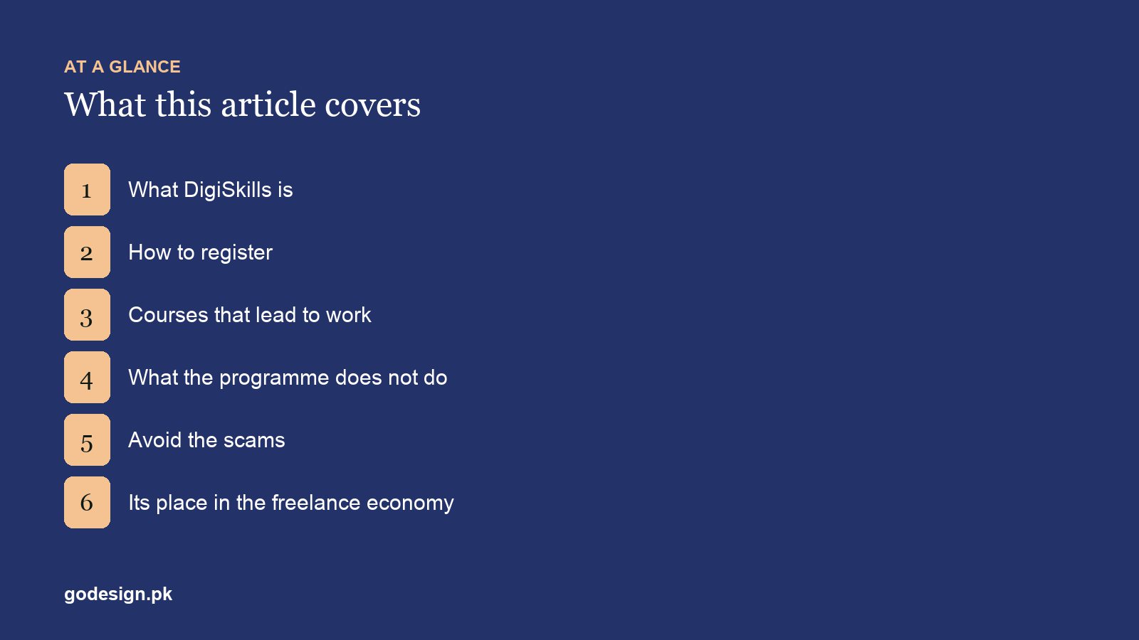 At a glance: the sections of DigiSkills.pk: What It Is and How It Shaped Freelancing in Pakistan
