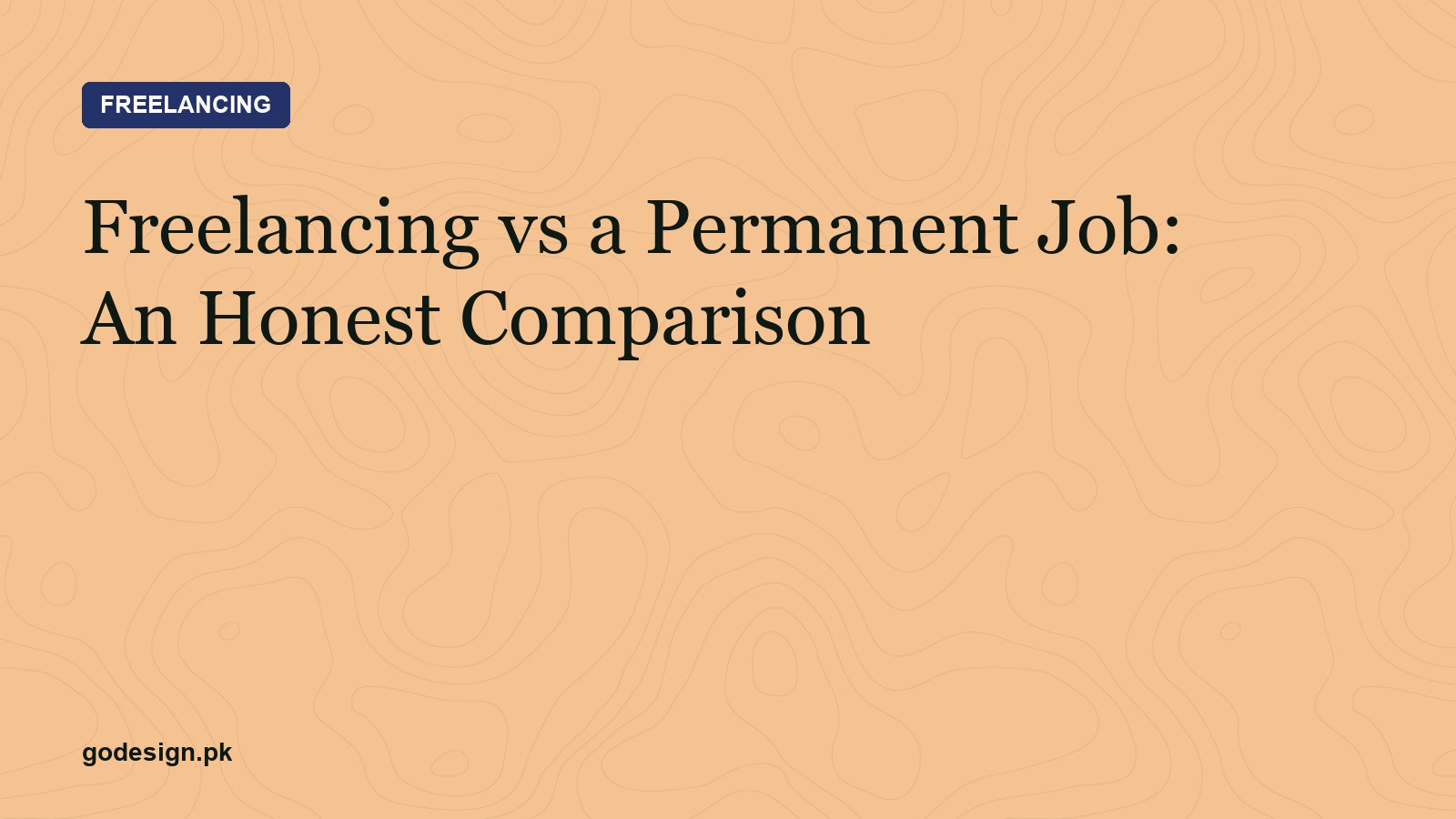 Freelancing versus a permanent job