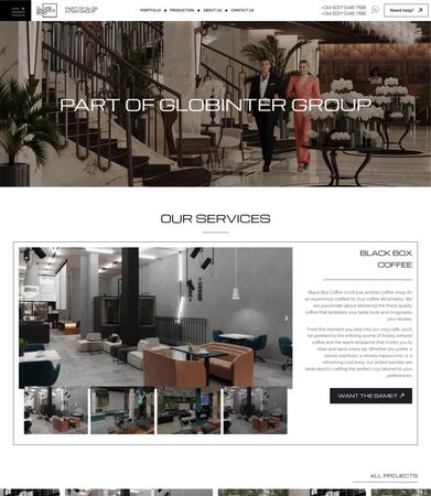 Claire Dominics Buro interior architecture website