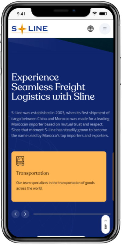 S-Line on mobile