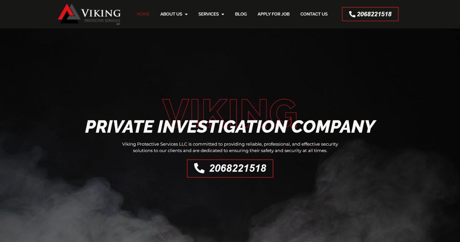 Viking Protective Services on desktop