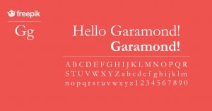 Garamond Fonts Free Download from GoDesign.pk